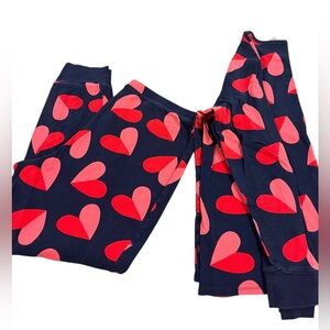 Hanes Heart Patterned Pajamas